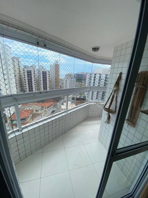 Apartamento 2 Dormitorios E Sacada Gourmet Frente Ao Mar Praia Grande  Ngoại thất bức ảnh