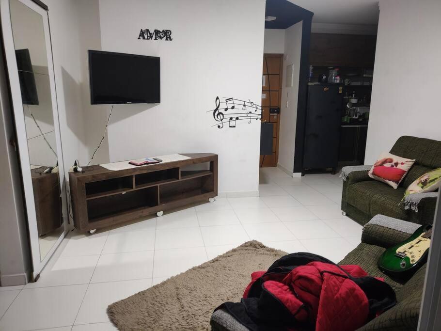 Apartamento 2 Dormitorios E Sacada Gourmet Frente Ao Mar Praia Grande  Ngoại thất bức ảnh