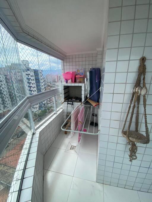 Apartamento 2 Dormitorios E Sacada Gourmet Frente Ao Mar Praia Grande  Ngoại thất bức ảnh