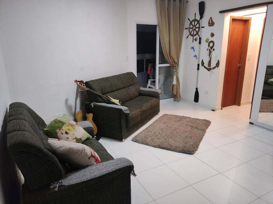 Apartamento 2 Dormitorios E Sacada Gourmet Frente Ao Mar Praia Grande  Ngoại thất bức ảnh