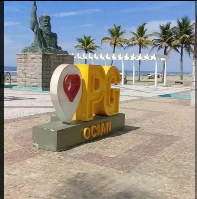 Apartamento 2 Dormitorios E Sacada Gourmet Frente Ao Mar Praia Grande  Ngoại thất bức ảnh
