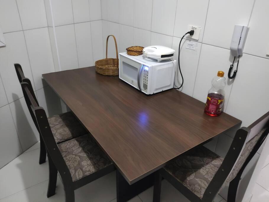 Apartamento 2 Dormitorios E Sacada Gourmet Frente Ao Mar Praia Grande  Ngoại thất bức ảnh